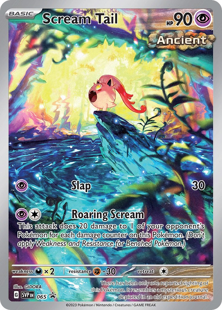 Scream Tail (065) [Scarlet & Violet: Black Star Promos] | Enigma On Main