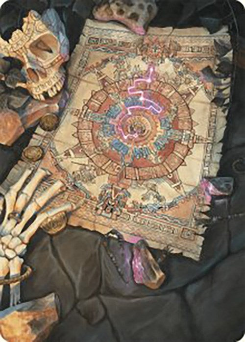Map Token Art Card [The Lost Caverns of Ixalan Art Series] | Enigma On Main