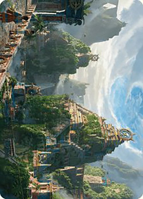 Clifftop Retreat Art Card [The Lost Caverns of Ixalan Art Series] | Enigma On Main