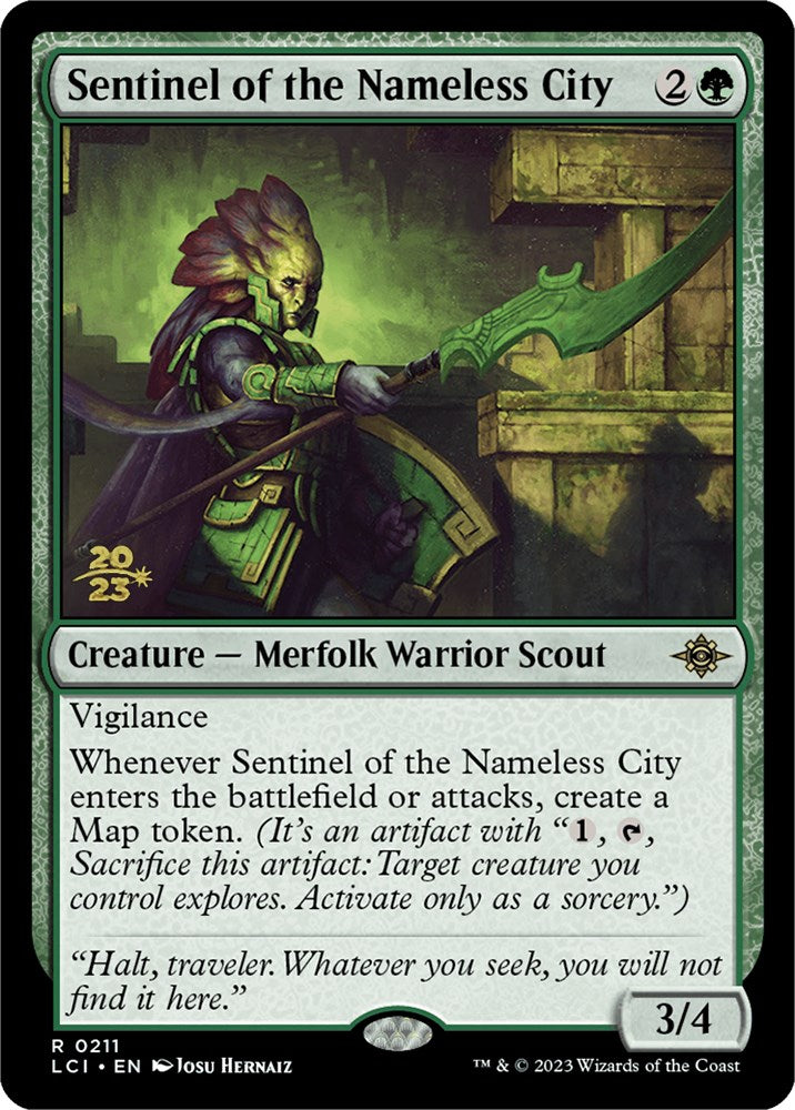 Sentinel of the Nameless City [The Lost Caverns of Ixalan Prerelease Cards] | Enigma On Main