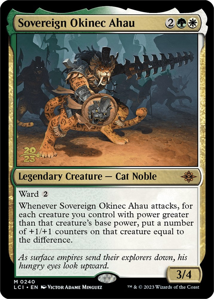 Sovereign Okinec Ahau [The Lost Caverns of Ixalan Prerelease Cards] | Enigma On Main