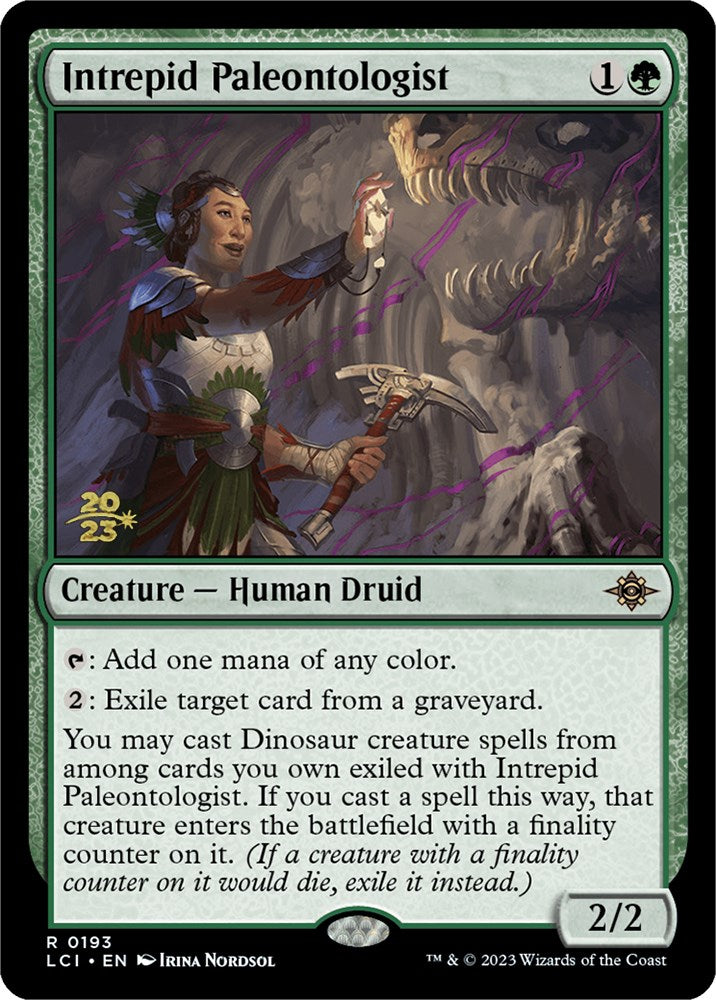 Intrepid Paleontologist [The Lost Caverns of Ixalan Prerelease Cards] | Enigma On Main