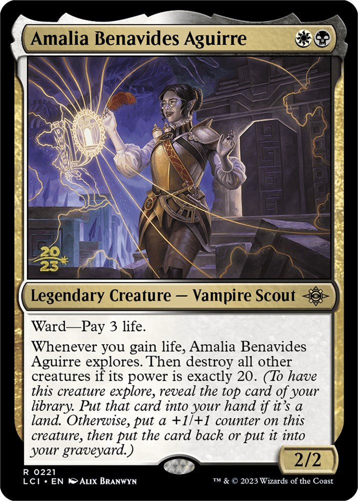 Amalia Benavides Aguirre [The Lost Caverns of Ixalan Prerelease Cards] | Enigma On Main