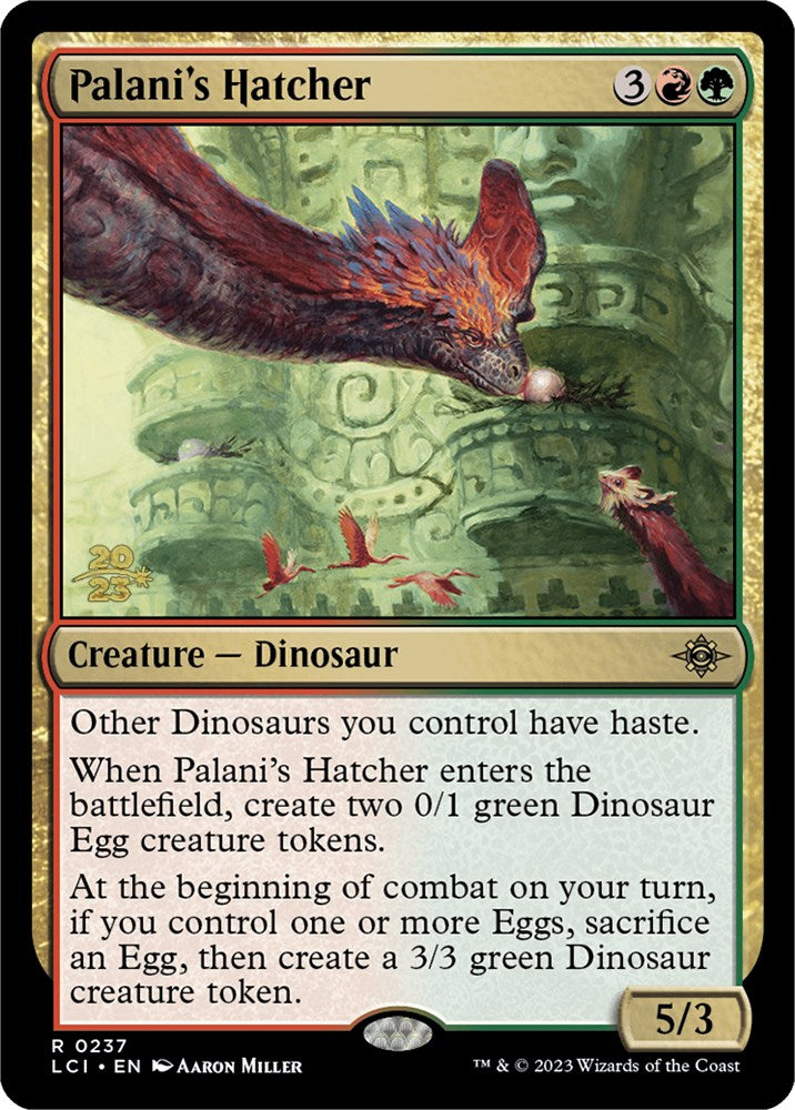 Palani's Hatcher [The Lost Caverns of Ixalan Prerelease Cards] | Enigma On Main