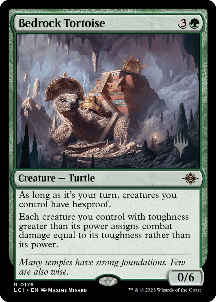 Bedrock Tortoise (Promo Pack) [The Lost Caverns of Ixalan Promos] | Enigma On Main