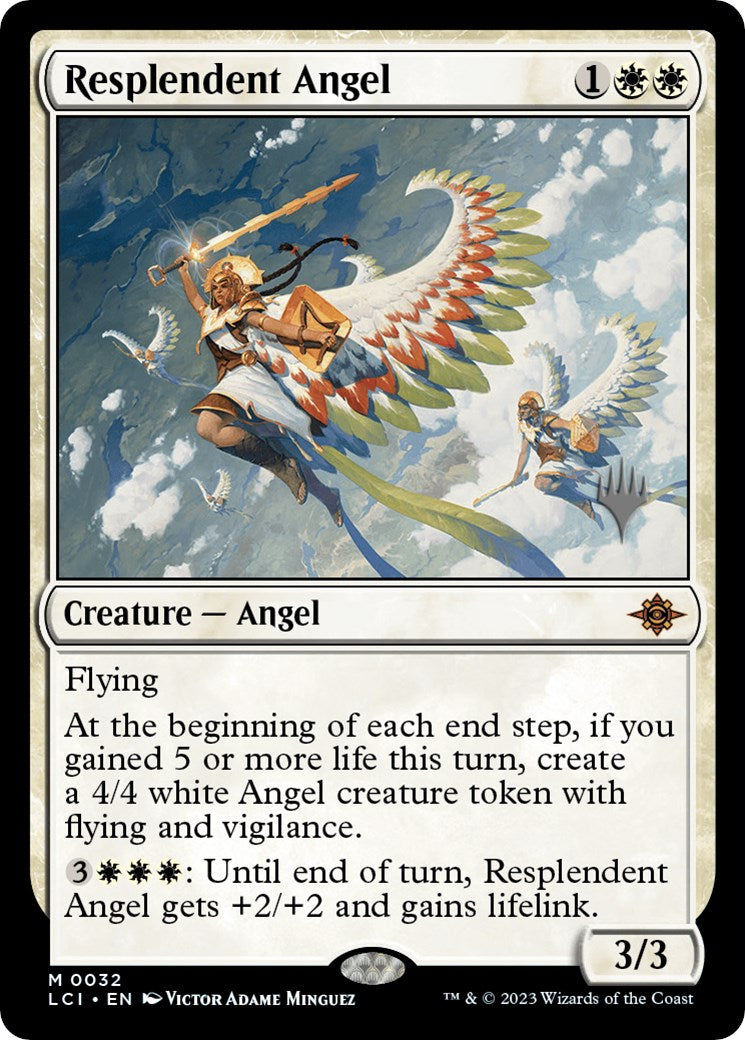 Resplendent Angel (Promo Pack) [The Lost Caverns of Ixalan Promos] | Enigma On Main