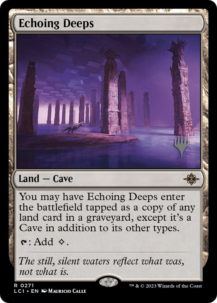 Echoing Deeps (Promo Pack) [The Lost Caverns of Ixalan Promos] | Enigma On Main