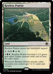 Restless Prairie (Promo Pack) [The Lost Caverns of Ixalan Promos] | Enigma On Main