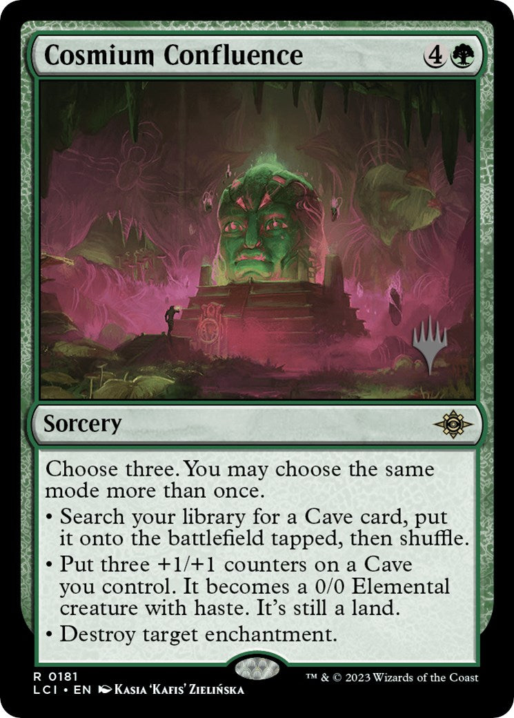 Cosmium Confluence (Promo Pack) [The Lost Caverns of Ixalan Promos] | Enigma On Main