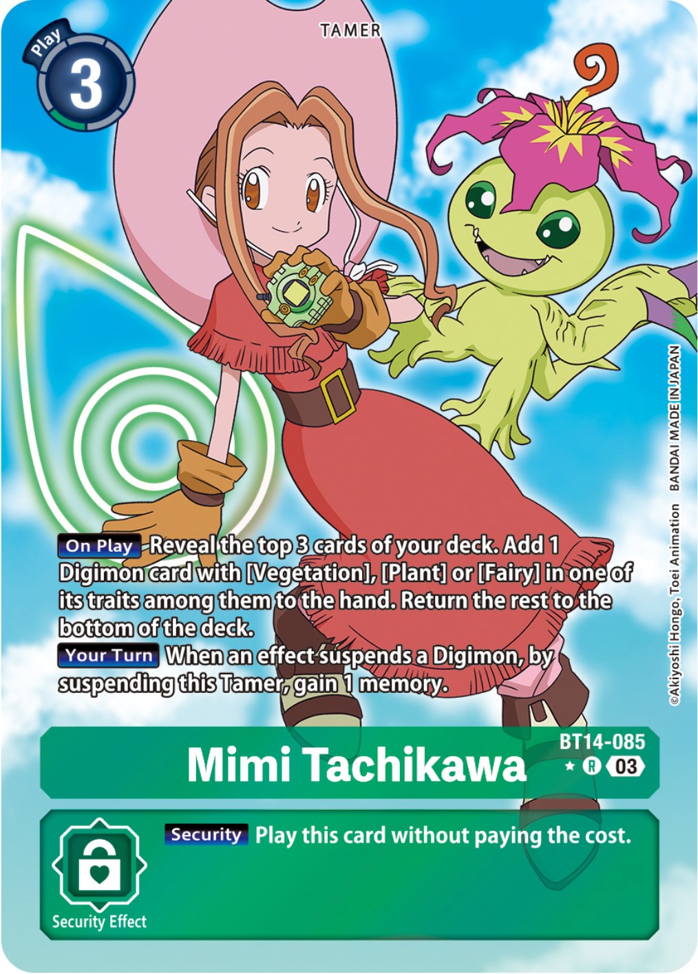 Mimi Tachikawa [BT14-085] (Alternate Art) [Blast Ace] | Enigma On Main