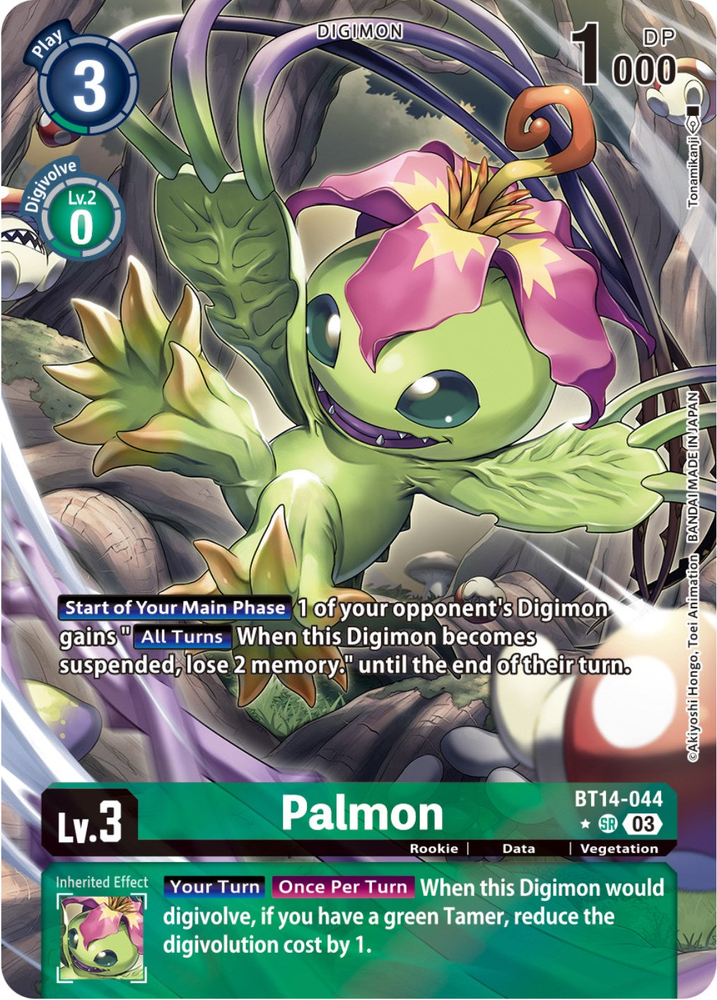 Palmon [BT14-044] (Alternate Art) [Blast Ace] | Enigma On Main