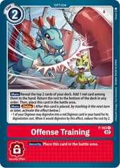 Offense Training [P-103] (Blast Ace Box Topper) [Promotional Cards] | Enigma On Main