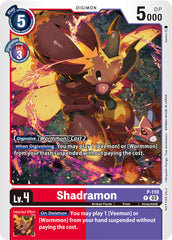 Shadramon [P-110] (3rd Anniversary Survey Pack) [Promotional Cards] | Enigma On Main