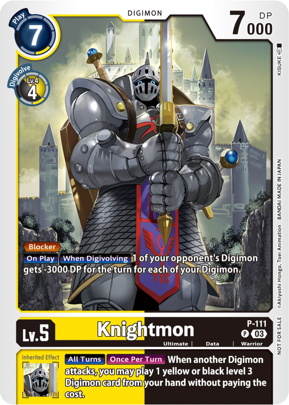 Knightmon [P-111] (3rd Anniversary Survey Pack) [Promotional Cards] | Enigma On Main