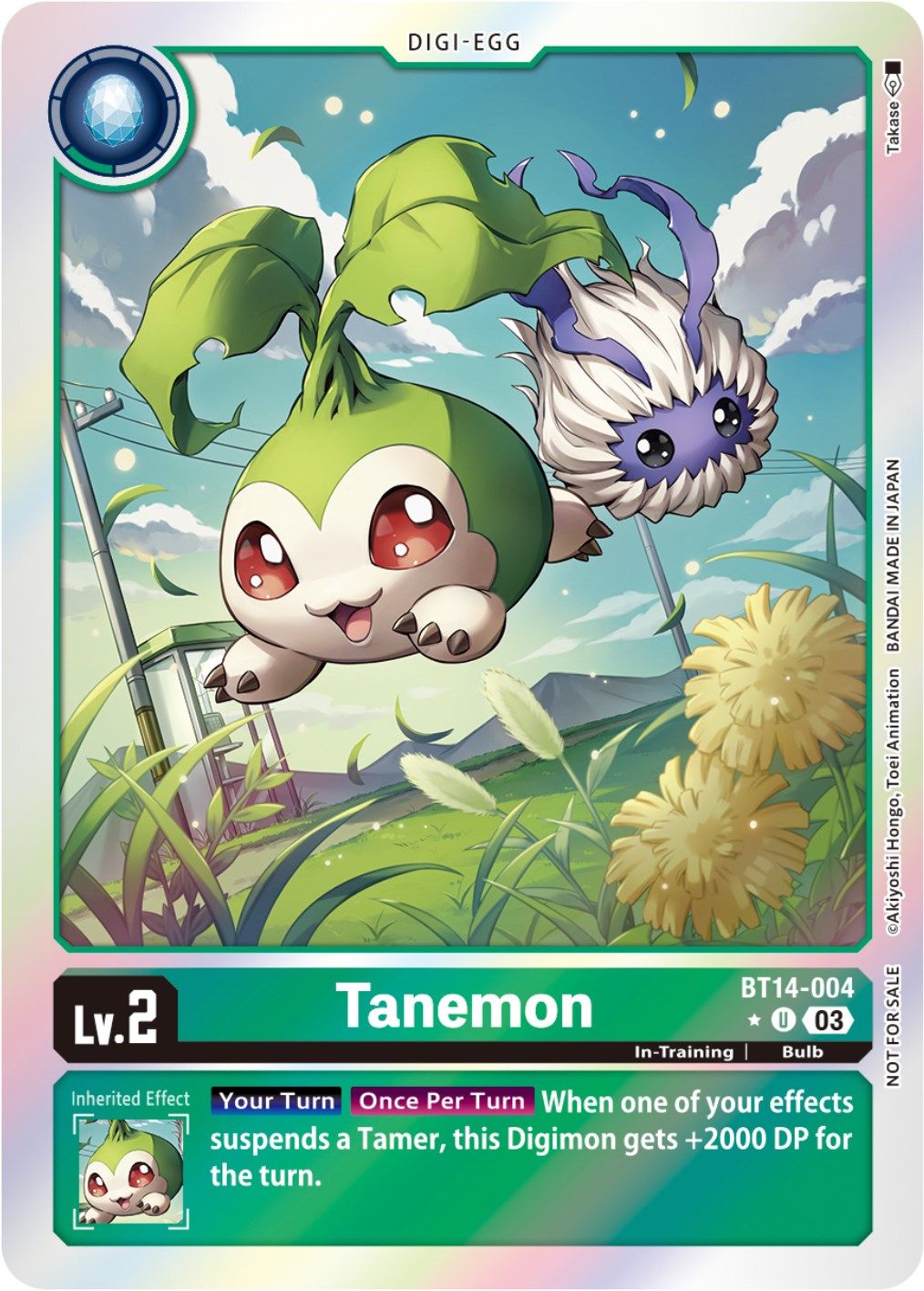 Tanemon [BT14-004] (Blast Ace Box Promotion Pack) [Blast Ace] | Enigma On Main