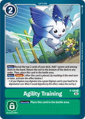 Agility Training [P-106] (Blast Ace Box Topper) [Promotional Cards] | Enigma On Main