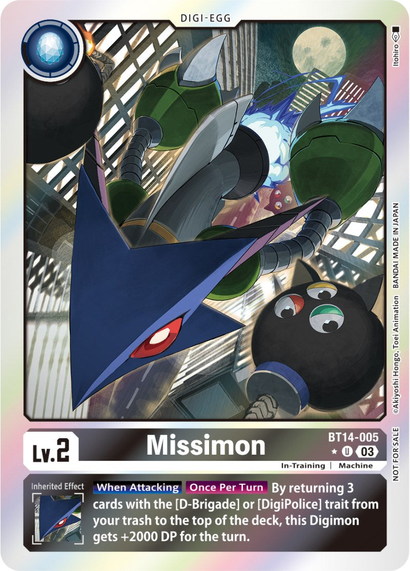 Missimon [BT14-005] (Blast Ace Box Promotion Pack) [Blast Ace] | Enigma On Main