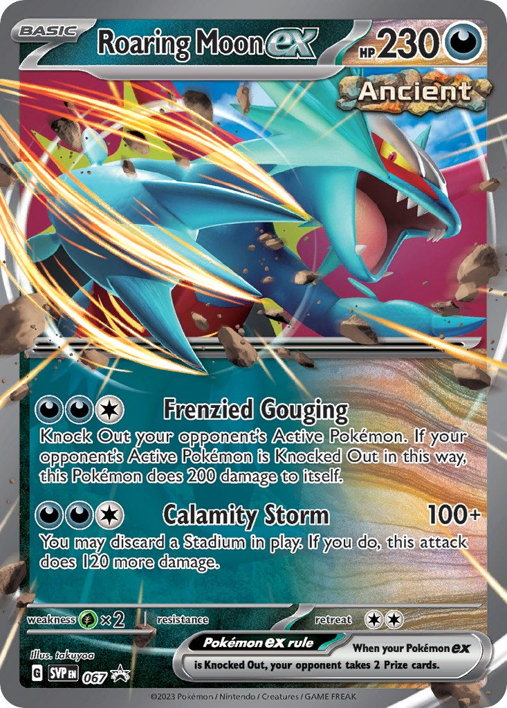 Roaring Moon ex (067) [Scarlet & Violet: Black Star Promos] | Enigma On Main