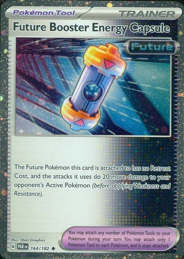Future Booster Energy Capsule (164/182) (Cosmos Holo) [Scarlet & Violet: Paradox Rift] | Enigma On Main