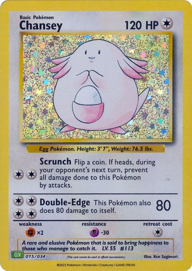 Chansey [Trading Card Game Classic] | Enigma On Main