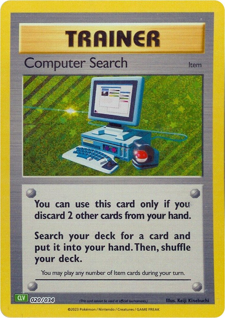 Computer Search (CLV) [Trading Card Game Classic] | Enigma On Main