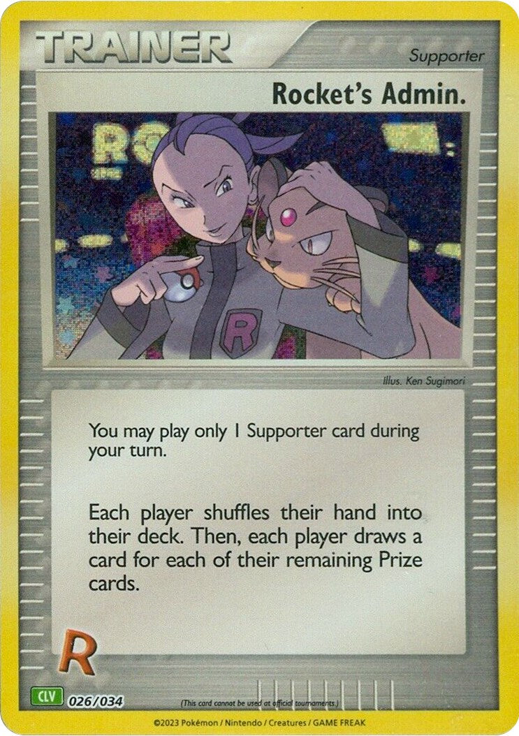 Rocket's Admin. (CLV) [Trading Card Game Classic] | Enigma On Main