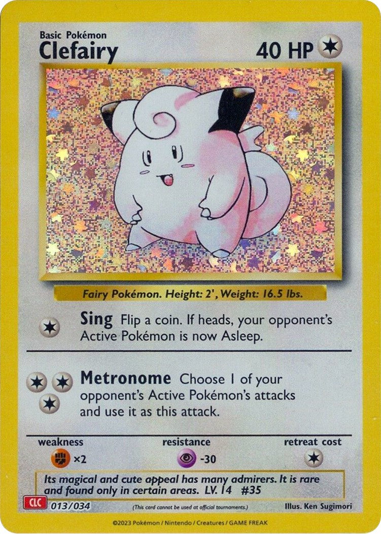 Clefairy [Trading Card Game Classic] | Enigma On Main