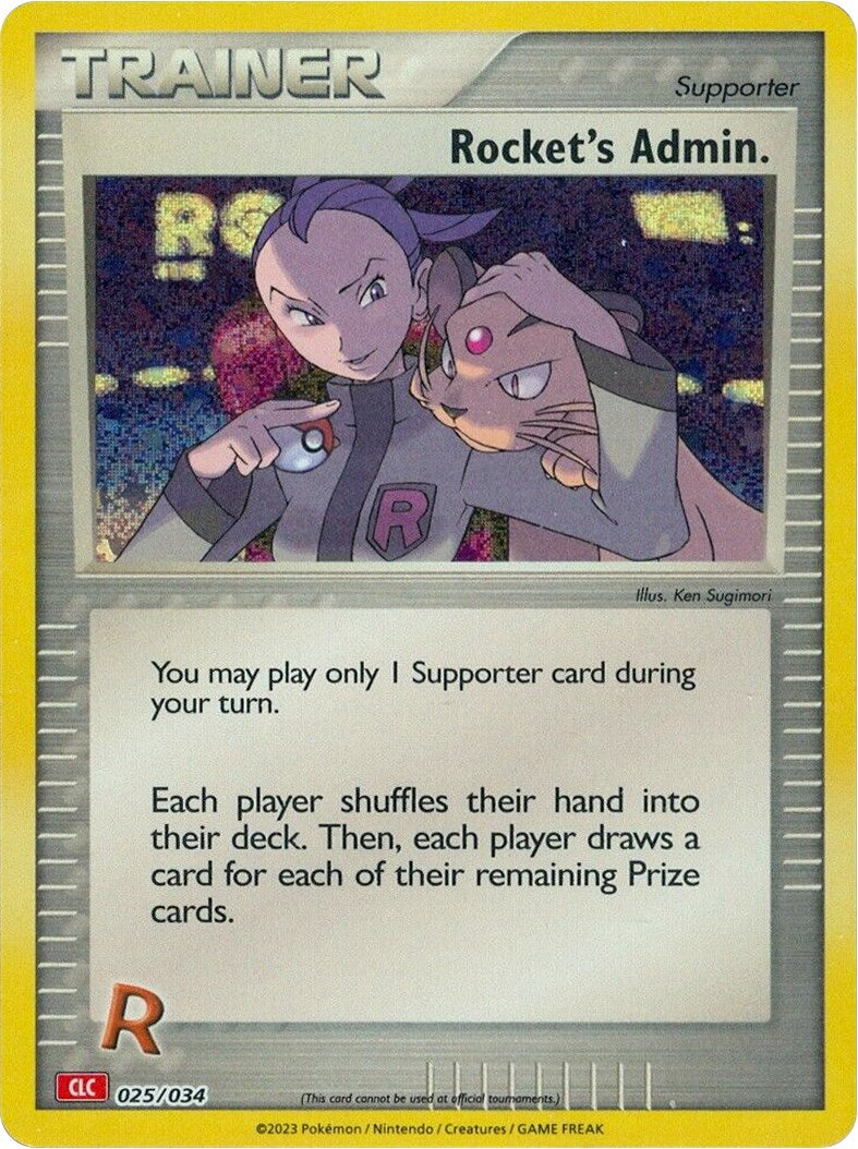 Rocket's Admin. (CLC) [Trading Card Game Classic] | Enigma On Main