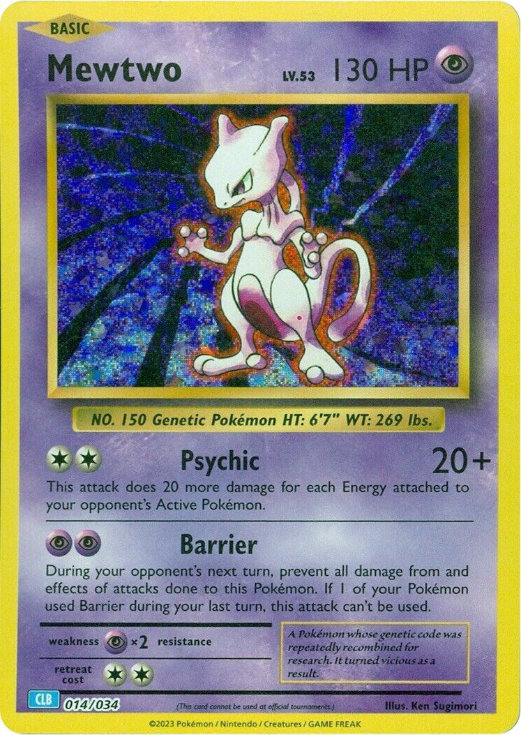 Mewtwo [Trading Card Game Classic] | Enigma On Main