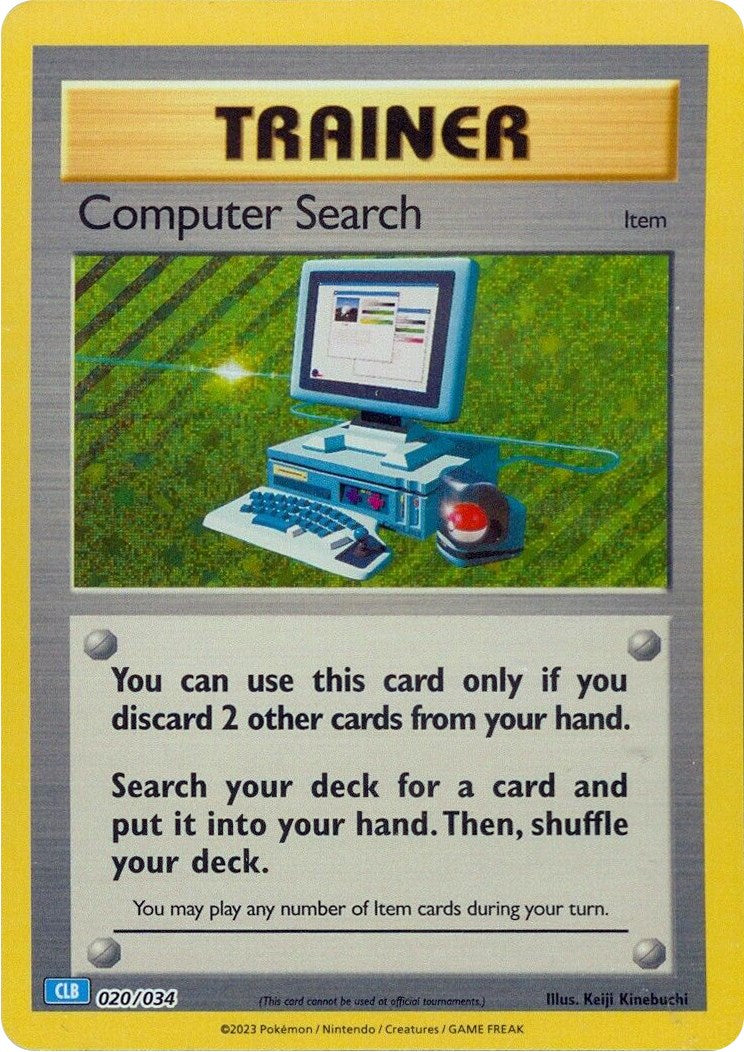 Computer Search (CLB) [Trading Card Game Classic] | Enigma On Main