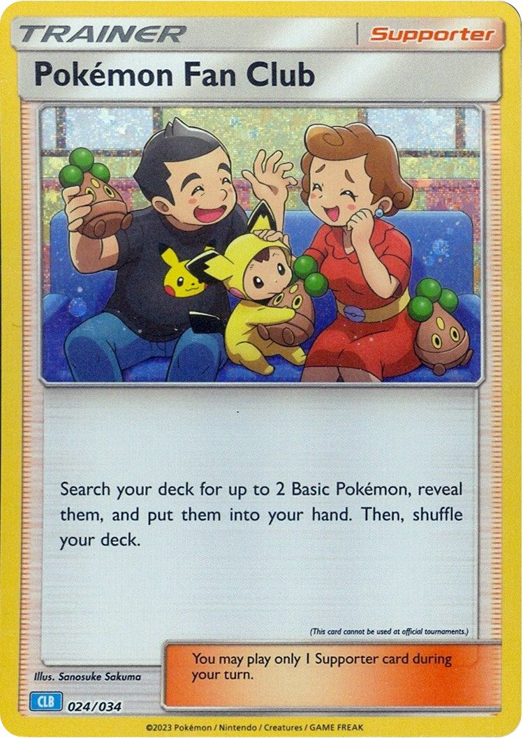 Pokemon Fan Club (CLB) [Trading Card Game Classic] | Enigma On Main
