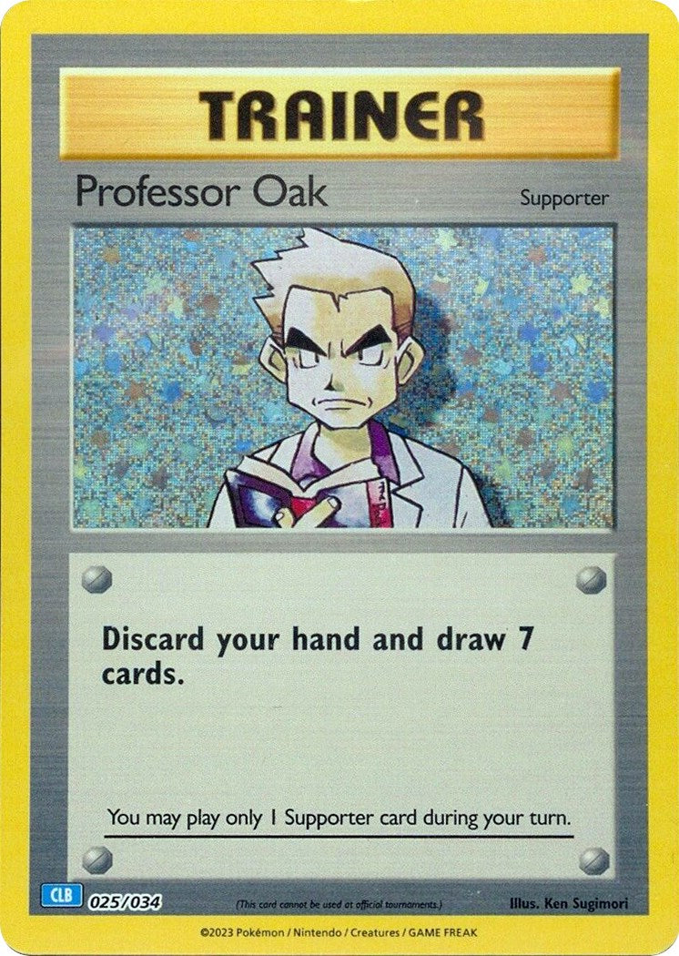 Professor Oak (CLB) [Trading Card Game Classic] | Enigma On Main