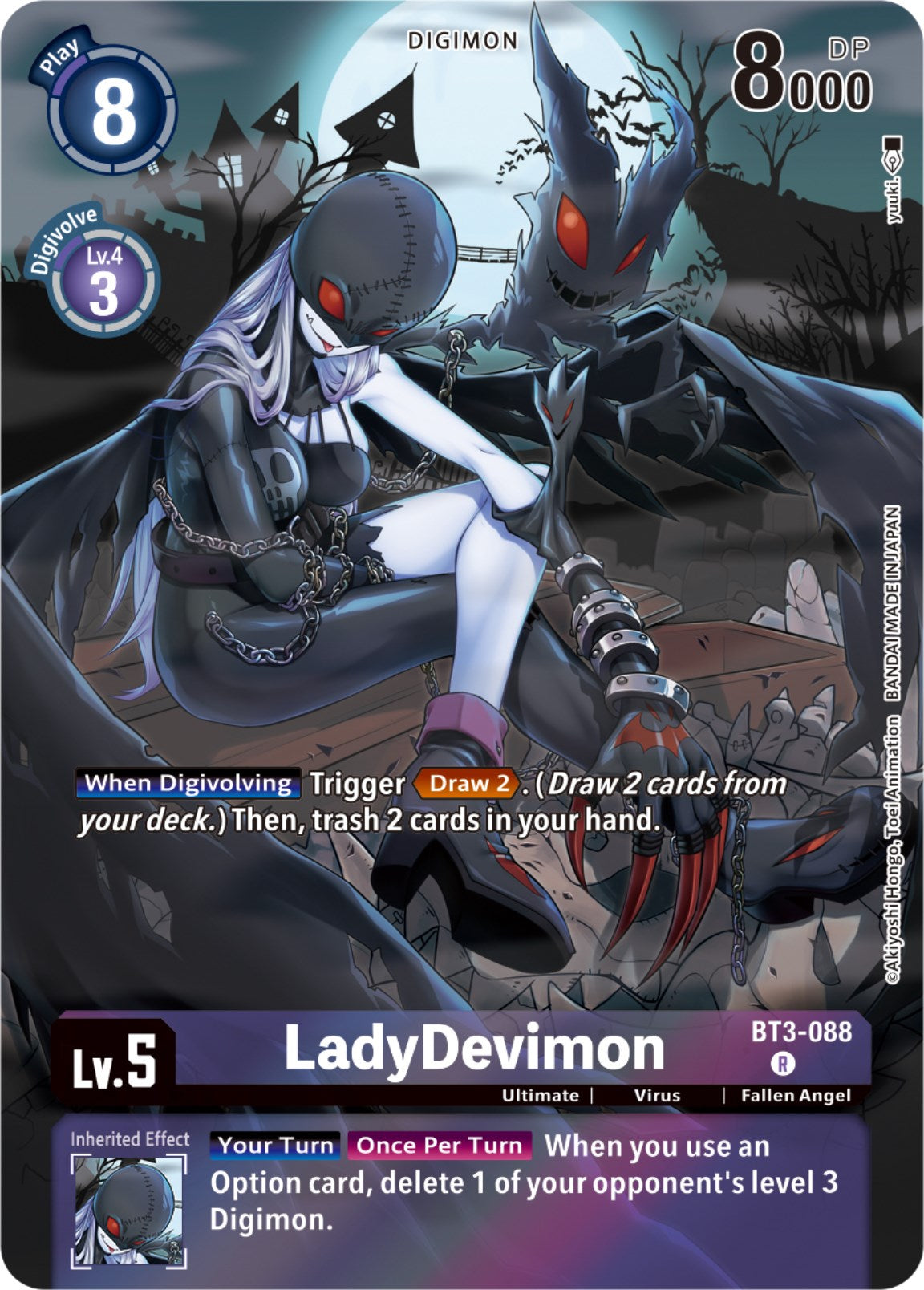 LadyDevimon [BT3-088] (Gift Box 2023) [Release Special Booster Promos] | Enigma On Main