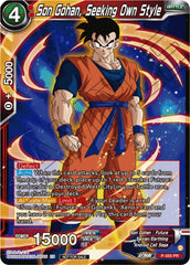 Son Gohan, Seeking Own Style (Zenkai Series Tournament Pack Vol.6) (P-555) [Tournament Promotion Cards] | Enigma On Main