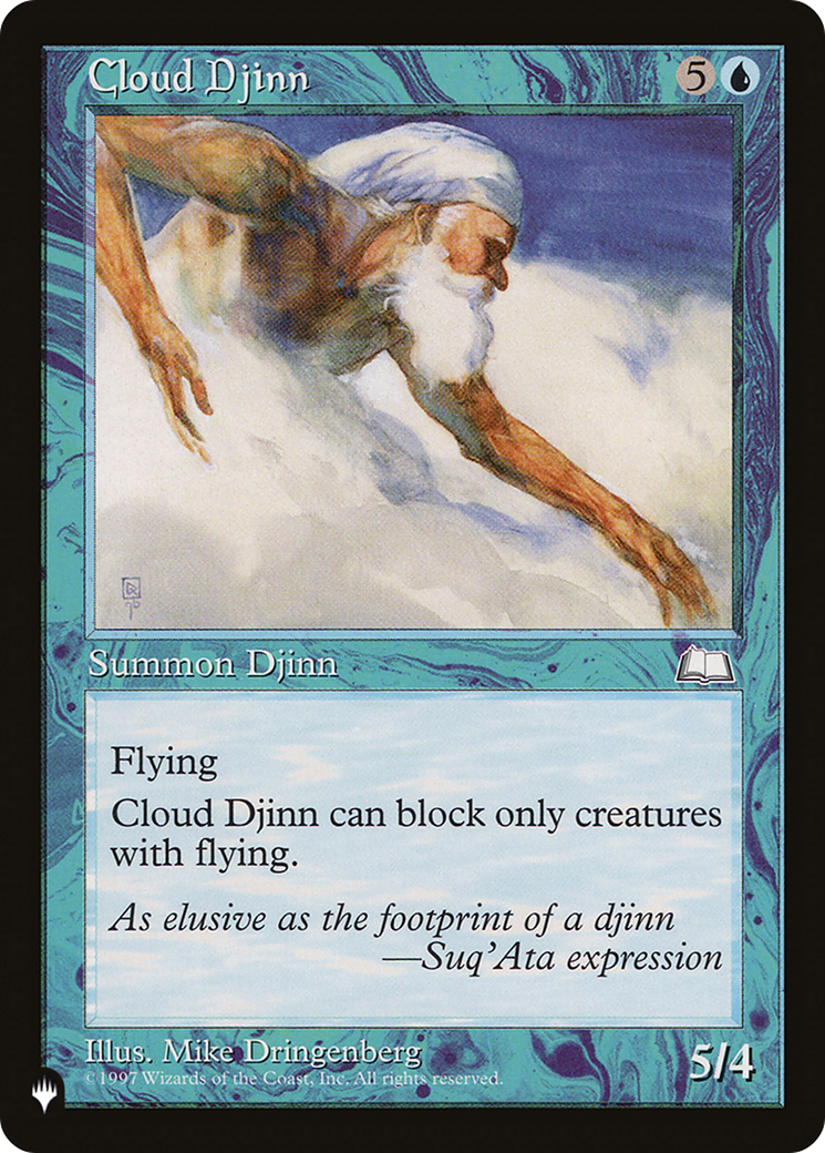 Cloud Djinn [The List Reprints] | Enigma On Main