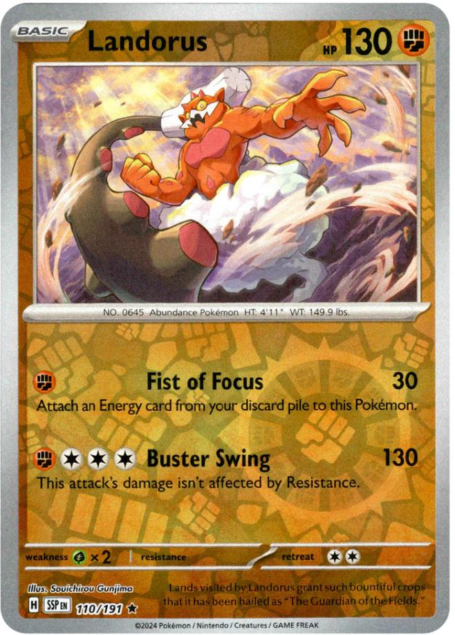 Landorus (110/191) [Scarlet & Violet: Surging Sparks] | Enigma On Main