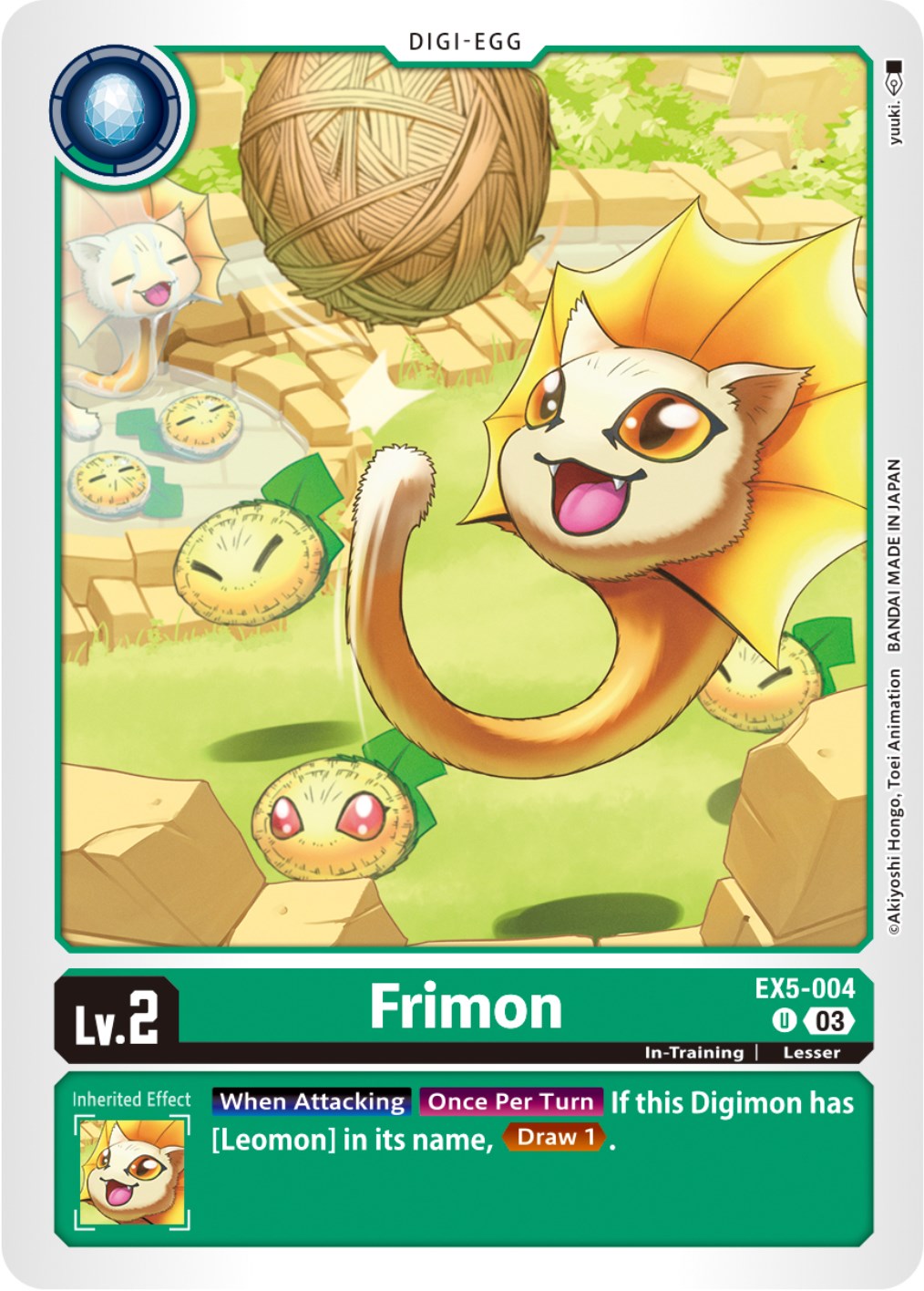 Frimon [EX5-004] [Animal Colosseum] | Enigma On Main