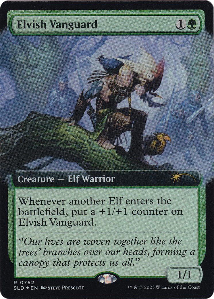 Elvish Vanguard (Extended Art) [Secret Lair Drop Series] | Enigma On Main