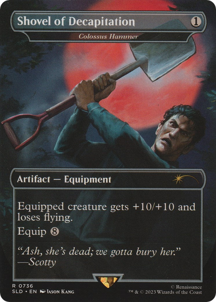 Shovel of Decapitation - Colossus Hammer [Secret Lair Drop Series] | Enigma On Main