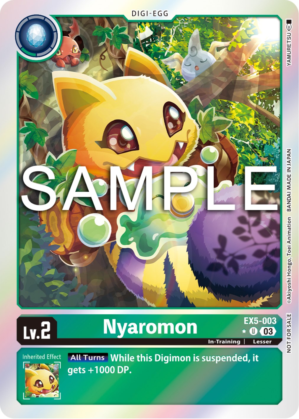 Nyaromon [EX5-003] (Animal Colosseum Box Promotion Pack) [Animal Colosseum] | Enigma On Main