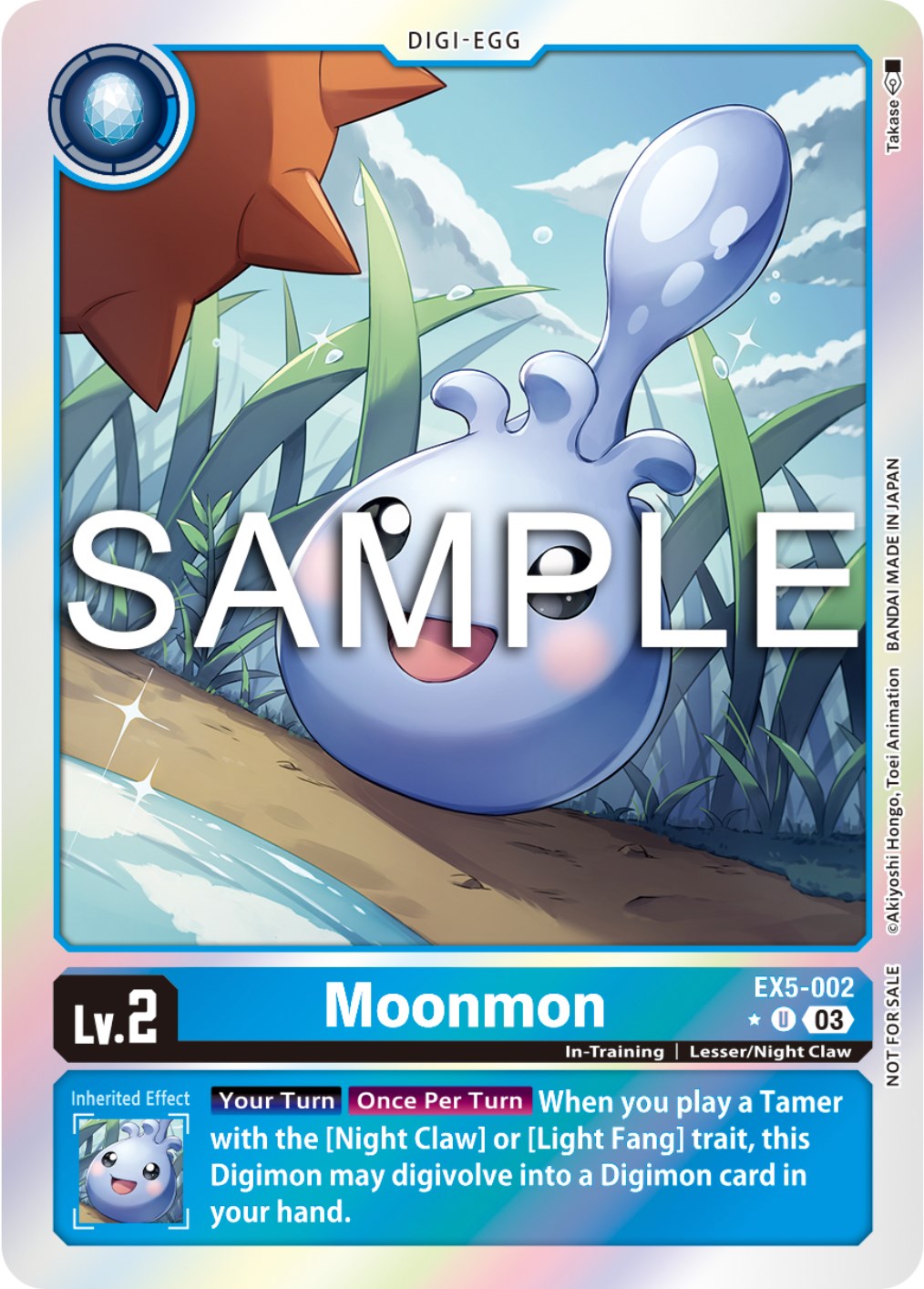 Moonmon [EX5-002] (Animal Colosseum Box Promotion Pack) [Animal Colosseum] | Enigma On Main