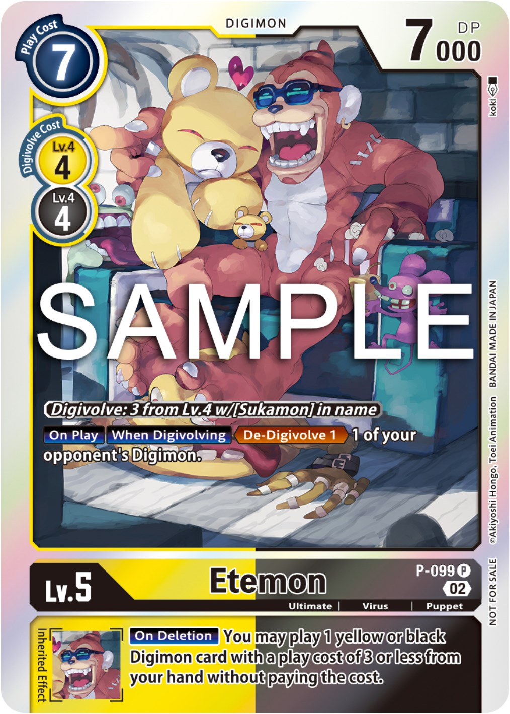 Etemon [P-099] (Limited Card Pack Ver.2) [Promotional Cards] | Enigma On Main