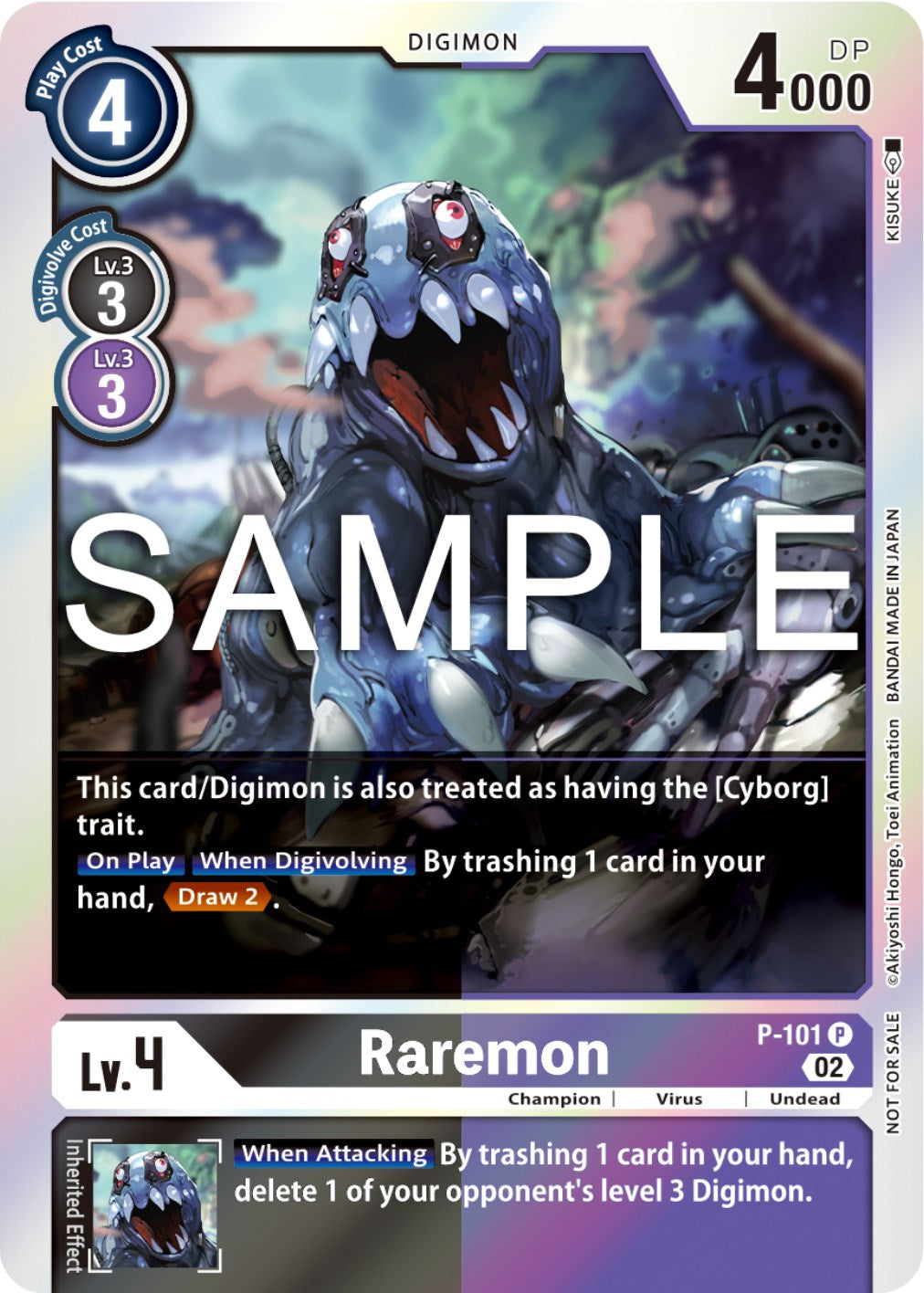 Raremon [P-101] (Limited Card Pack Ver.2) [Promotional Cards] | Enigma On Main