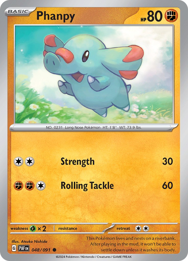 Phanpy (048/091) [Scarlet & Violet: Paldean Fates] | Enigma On Main