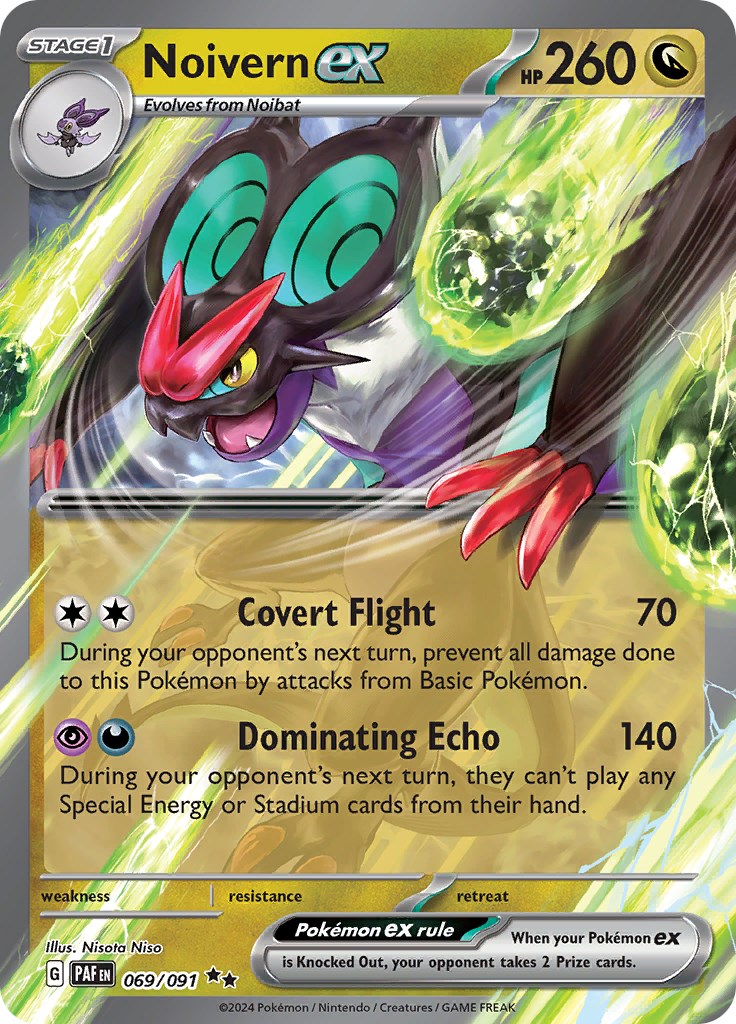 Noivern ex (069/091) [Scarlet & Violet: Paldean Fates] | Enigma On Main