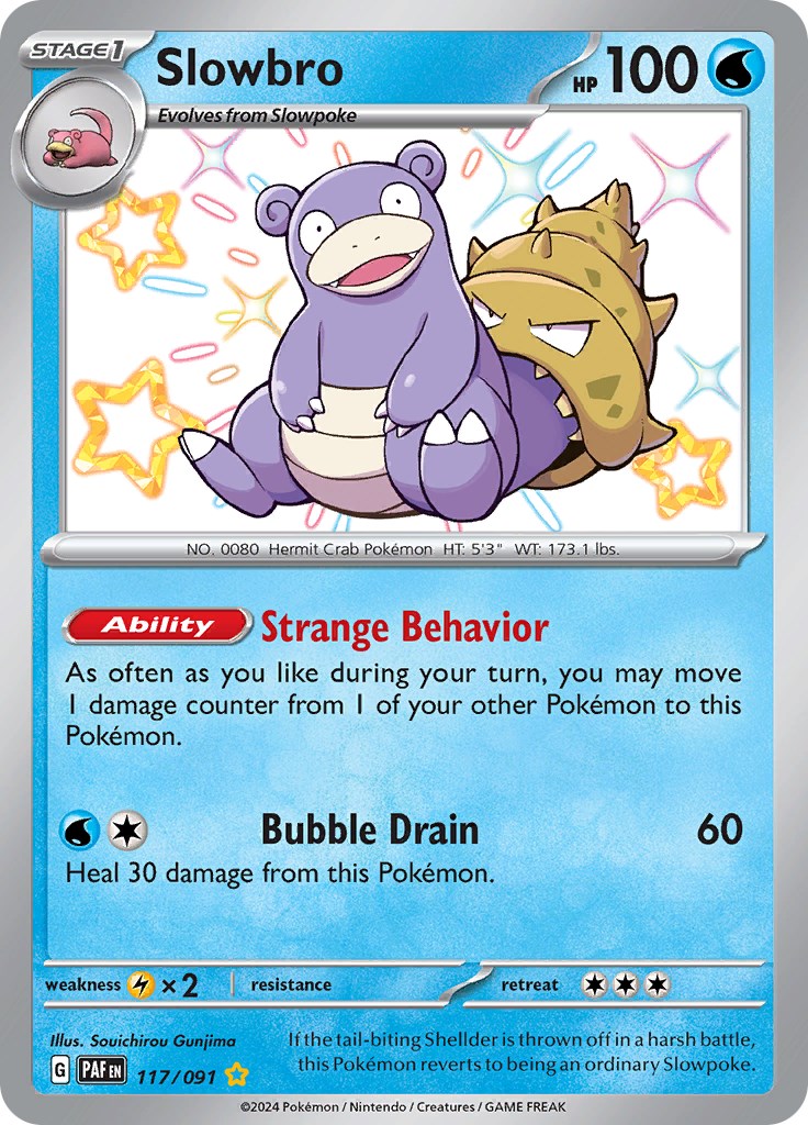 Slowbro (117/091) [Scarlet & Violet: Paldean Fates] | Enigma On Main