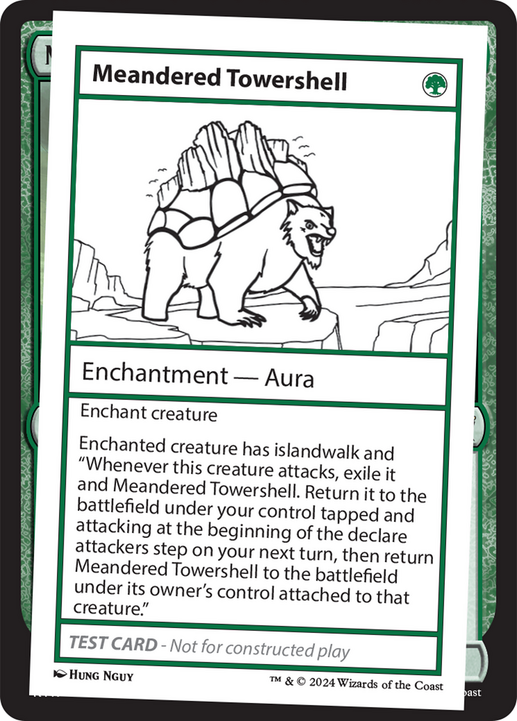 Meandered Towershell [Mystery Booster 2 Playtest Cards] | Enigma On Main