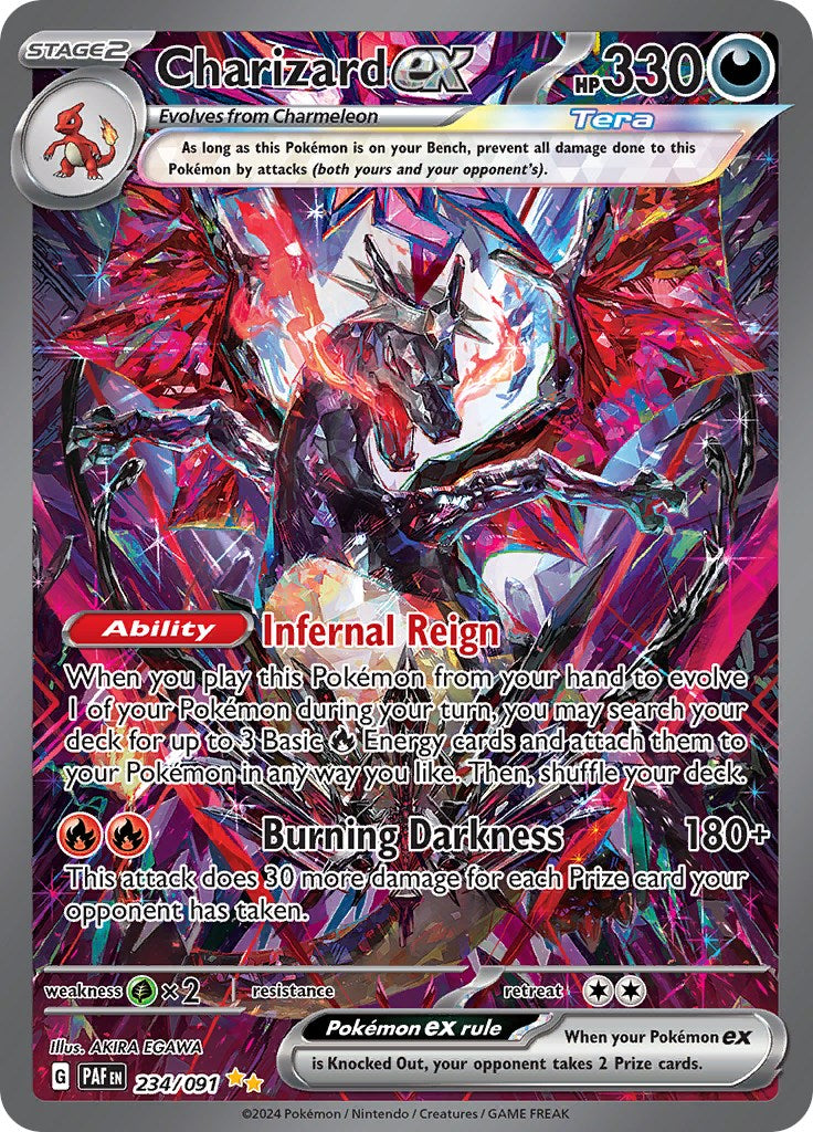 Charizard ex (234/091) [Scarlet & Violet: Paldean Fates] | Enigma On Main