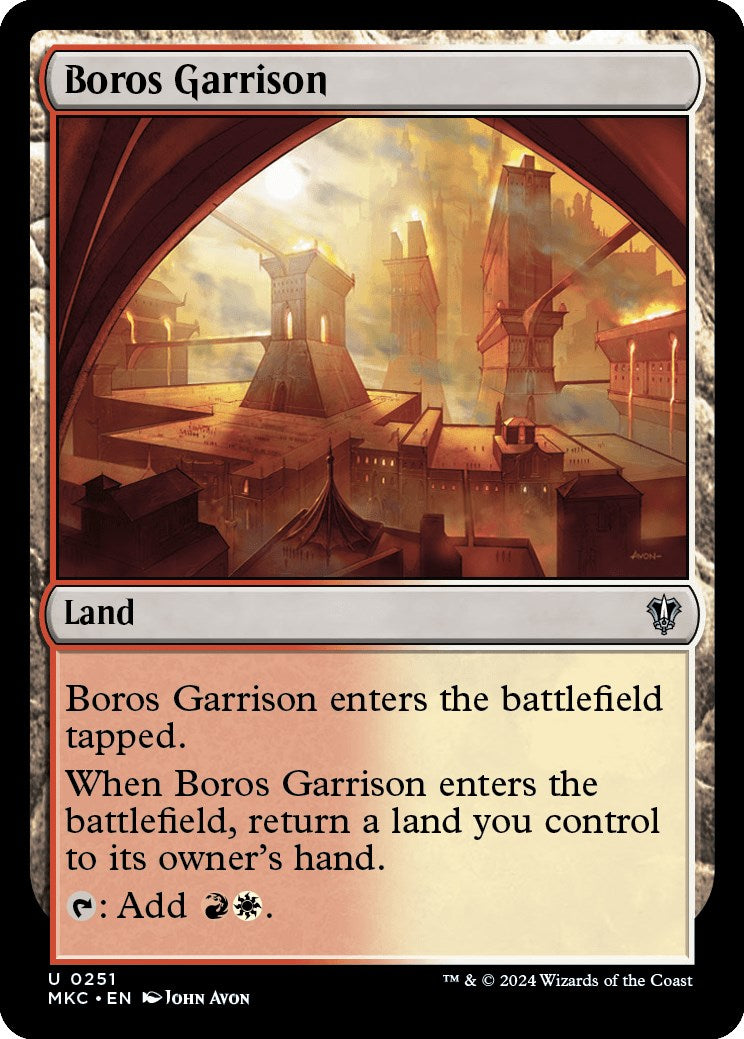 Boros Garrison [Murders at Karlov Manor Commander] | Enigma On Main