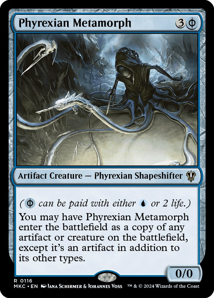 Phyrexian Metamorph [Murders at Karlov Manor Commander] | Enigma On Main